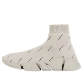 Speed 2.0 Sneakers «Recycled Knit with Logo All Over Beige» 617196W2DBO9910