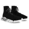 Speed 2.0 Sneakers «svart resirkulert strikk og hvit såle» 617258W2DD41091