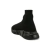 Speed 2.0 Sneakers «Svart strikk med rødt graffiti og svart såle» 645334W2DBY1016