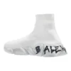 Speed 2.0 Sneakers «White Knit with Black Graffiti» 617239W2DD42091