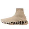 Speed Graffiti-Sneakers «Beige Knit Black Graffiti Sole Unit» 605942W2DB79710