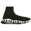 Speed Graffiti-Sneakers «Black Knit Black Graffiti Sole Unit» 605942W2DB71015