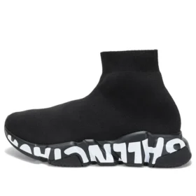 Speed Graffiti-Sneakers «Black Knit White Graffiti Sole Unit» 605942W2DB71006 Speed Graffiti-Sneakers «Black Knit White Graffiti Sole Unit» 605942W2DB71006