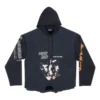 Speed Hunters Upside Down-hettegensere i oversize «Black Faded» 698156TMVD11000