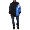 Split-treningsjakke «Black Blue» 658951TYB181000