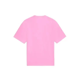 Sponsor-T-skjorte med rund hals, rosa/rød 612965TJVD95764