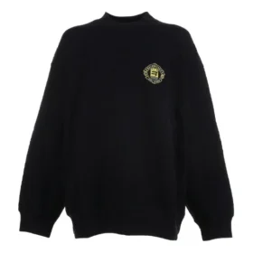 Sporty B Crest Logo-genser med rund hals «Black» 671125TLV60-1000