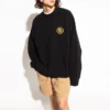 Sporty B Crest Logo-genser med rund hals «Black» 671125TLV60-1000