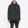 Sporty B-hettegenser, medium passform «Black» 600583TLVA11070