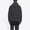 Sporty B-hettegenser, medium passform «Black» 600583TLVA11070
