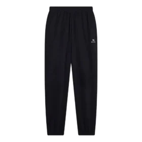 Sporty B-joggebukse med stretch i knærne «Black White» 675244TLVA11070