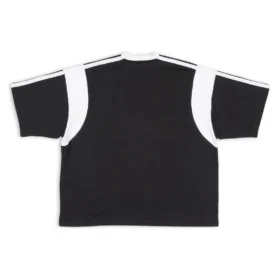 Sporty B T-skjorte med boksaktig passform «Black White» 699182TMVC41070