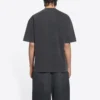 Sporty B T-skjorte med medium passform «Washed Black» 612966TLV991070