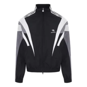 Sporty B-treningsjakke «Svart Grå Hvit» 681438TKO481269