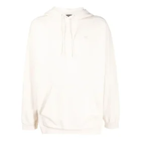 Sporty, oversized hettegenser med snøring «White» 600583TLVA19080