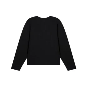 Språk Strikkegenser med rund hals «Black Multicolor» 646491T15952771