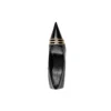Square Knife BB 80 mm Pumps «Black Shiny Lambskin» 694712WBD821080