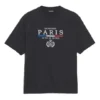 SS20 Paris Flag T-skjorte med vanlig Paris-logo 594579TGV481000