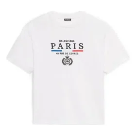 SS20 Paris-flagg, vanlig Paris-T-skjorte 594579TGV489000