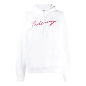 SS21 Classic Logo-hettegenser med lange ermer, hvit 583222TFV649783 SS21 Classic Logo-hettegenser med lange ermer, hvit 583222TFV649783