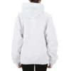 SS21 Classic Logo-hettegenser med lange ermer, hvit 583222TFV649783