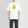 SS21 Drip Peace Stor passform Smiletrykk Casual GS Hvit 641675TKVA18639
