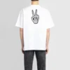 SS21 Drip Peace Stor passform Smiletrykk Casual GS Hvit 641675TKVA18639