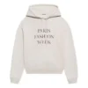 SS21 Fashion Week Shrunk hettegenser, grå 657683TKV852984