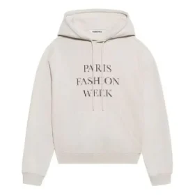 SS21 Fashion Week Shrunk hettegenser, grå 657683TKV852984