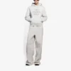 SS21 Fashion Week Shrunk hettegenser, grå 657683TKV852984