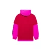 SS21 hettejakke med sømmer, lange ermer, unisex, rosa og rød 657037TKV826295