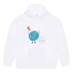 SS21 Koselig og uformell unisex hvit 620947TKV959040