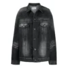 SS21 Logo Casual ensfarget langermet jakke svart 620746TIW435720