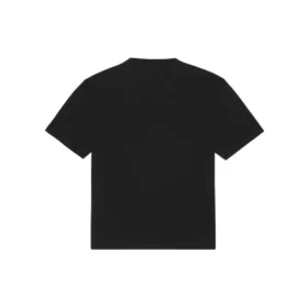 SS21 Logo-mønster Rund hals Kort ermet Unisex Svart 641655TKV711069