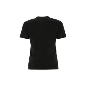 SS21 Logo-trykk Bomull Svart 612964TJVD91034