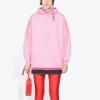 SS21 Loose Version Back Alphabet-hettegensere Rosa 578135TJVA85700