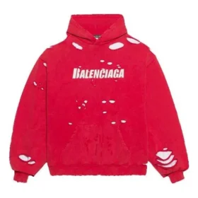 SS21 «S OTHER MATERIALS» SWEATSHIRT Rød 659403TKVB66295