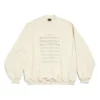 SS24-logo med noteark-genser «Beige» 699212TMVO69069