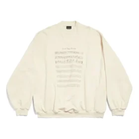 SS24-logo med noteark-genser «Beige» 699212TMVO69069