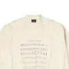 SS24-logo med noteark-genser «Beige» 699212TMVO69069