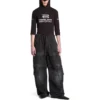 Store Cargo bukser «Black» 790982TKP271000