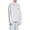Strike 1917 genser med rund hals, oversized «Light Grey» 699212TMVH21023