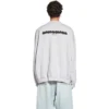 Strike 1917 genser med rund hals, oversized «Light Grey» 699212TMVH21023