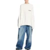 Strike 1917 genser med rund hals, oversized «White» 699242TMVH29800