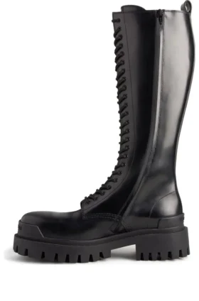 Strike 20 mm støvler «svart, matt, glatt kalveskinn» 763557WA9601000
