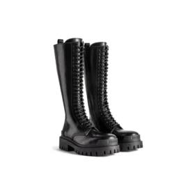 Strike 20 mm støvler «svart, matt, glatt kalveskinn» 763557WA9601000