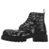 Strike ankelstøvler «Washed Out Black Leather» 589338WBEF19010