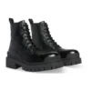 Strike snørestøvler «Black Lambskin» 590974WAD401000