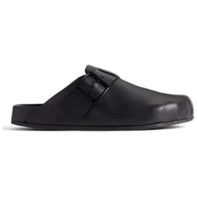 Sunday Mules «Black Matte Calfskin» 761712WCEA11000