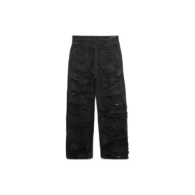 Super Destroyed Baggy-bukser «Black» 745248TBP471363